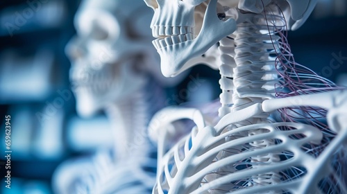 Anatomical Insights: Captivating Human Skeleton Photography