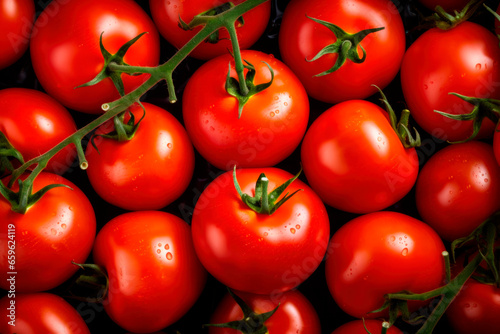 tomatoes close up background © Anastasia YU