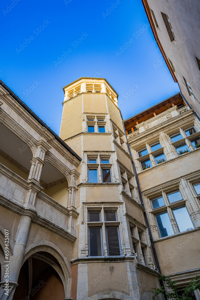 Obraz premium La maison de l'Italien à Villefranche-sur-Saône