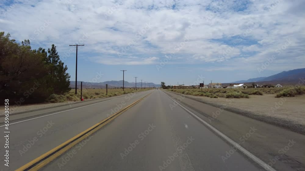 395 Scenic Byway Southbound 3 Owens Lake to Ridgecrest 05 Front View Multi Camera Driving Plate Sierra Nevada Mts California USA 395 Scenic Byway Southbound 3 Owens Lake to Ridgecrest 05 Front View Multi Camera Driving Plate Sierra Nevada Mts California USA