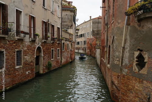 Venetian Canal, Venice, Italy © Federico