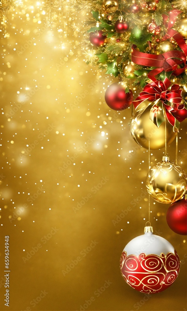 christmas background with balls christmas background with balls