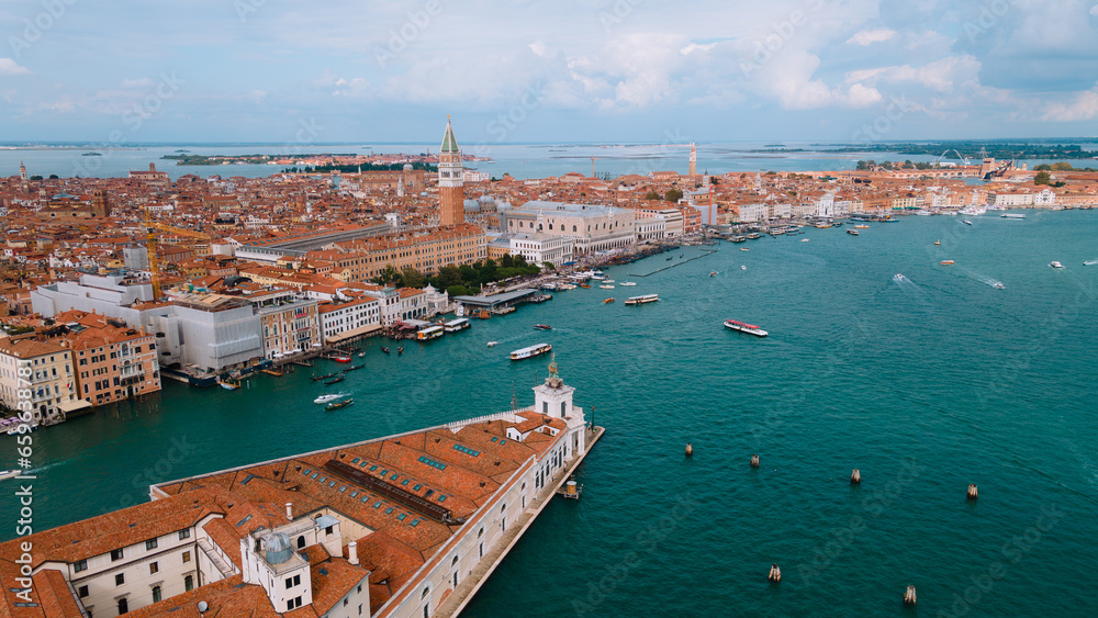 Venice, when viewed from above, is a mesmerizing and unique cityscape that captivates the imagination. This iconic Italian city, often referred to as the 