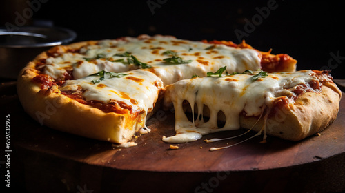 tasty italian pizza Generative AI