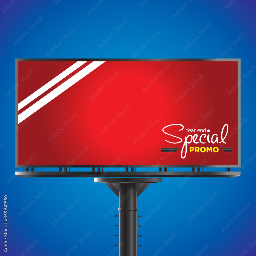 Creative Hoarding Billboard banner Advertising temlate Squre and Round Coircular templates