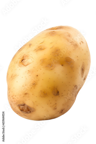 potato isolated on white background