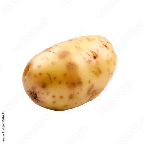 potato isolated on white background