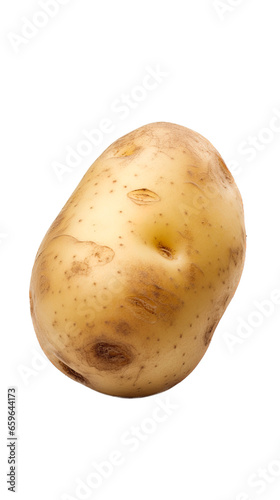 potato isolated on white background