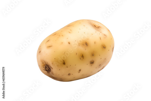 potato isolated on white background