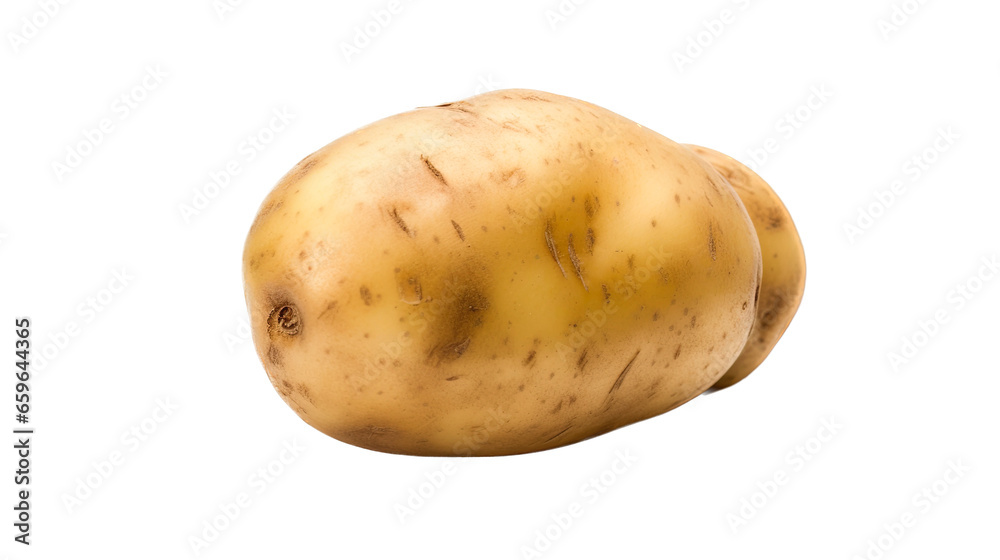 potato isolated on white background potato isolated on white background