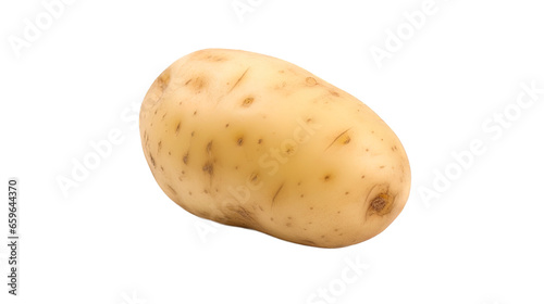 potato isolated on white background