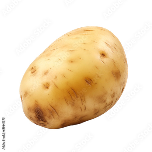 potato isolated on white background