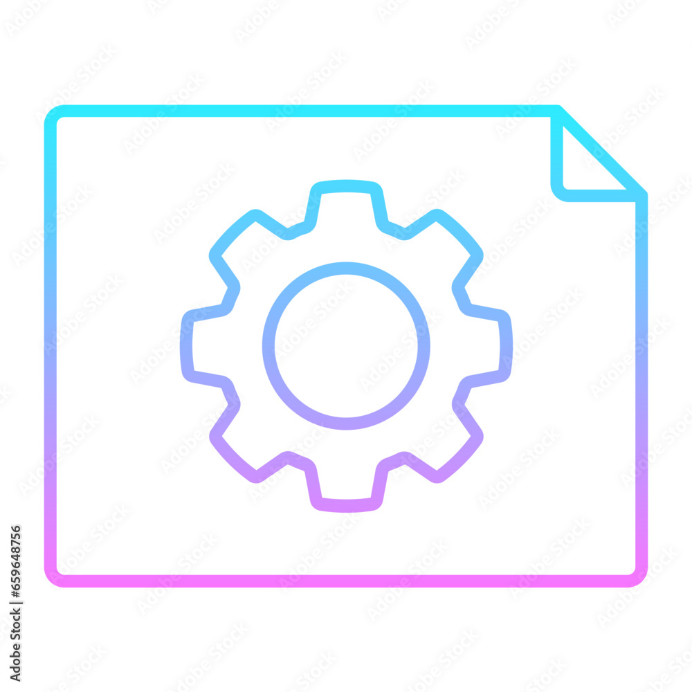 Development Gradient Icon