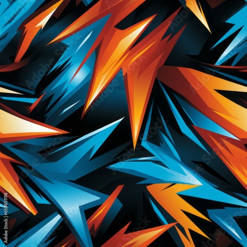 Wallpaper Mural colorful seamless pattern  Torontodigital.ca