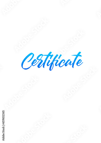 Certificate сертификат напис 
