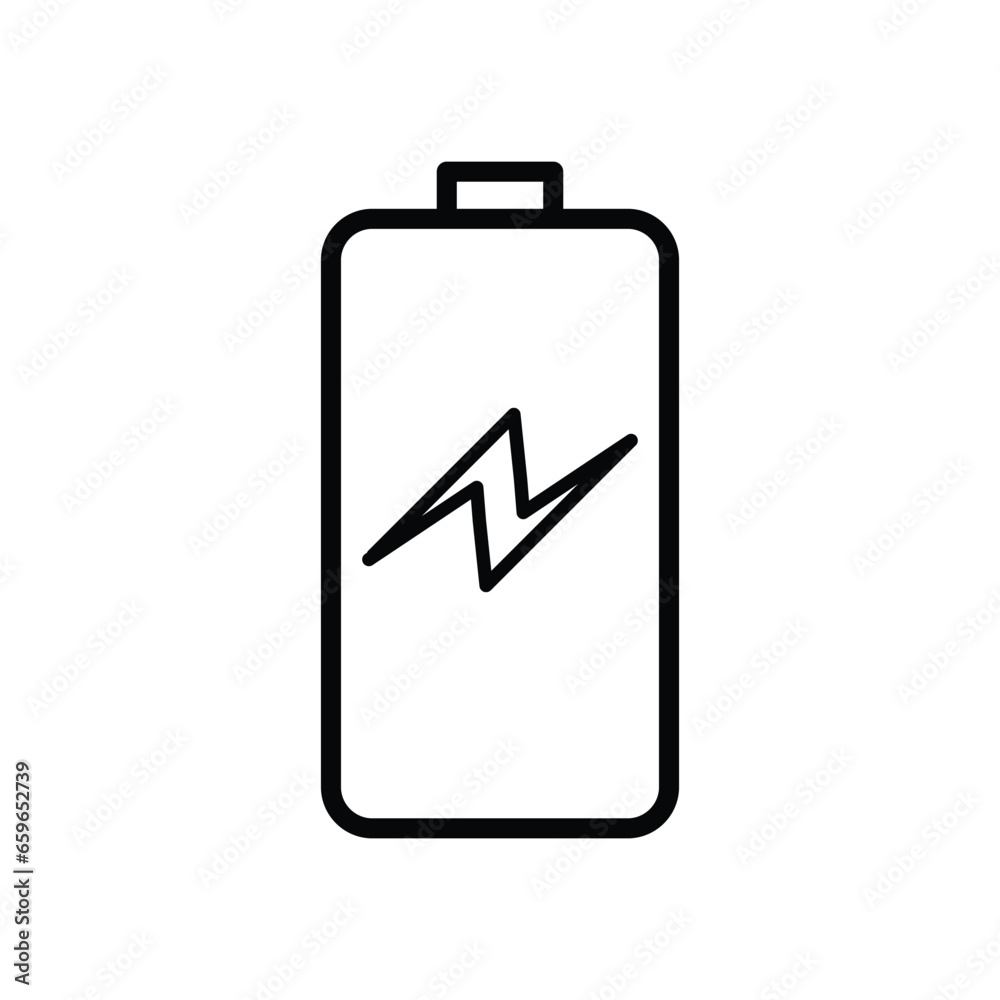 Battery icon design, illustration design