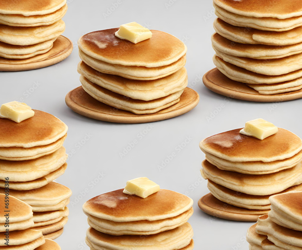 Pancakes With Butter Pancakes With Butter