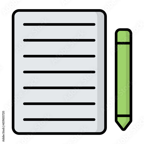 Police Complain  Colored Outline Icon