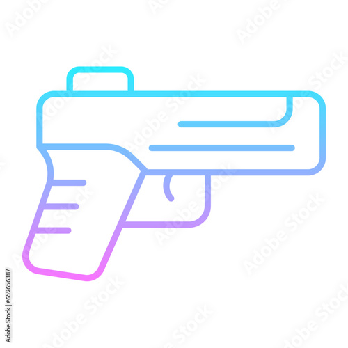 Murder Gradient Icon