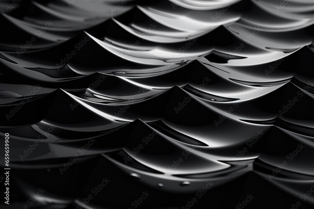 Fototapeta premium Black and white background on the marine theme