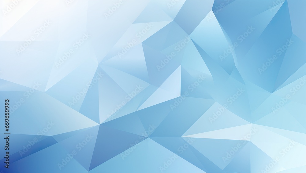 a blue abstract abstract background with light and light blue shapes