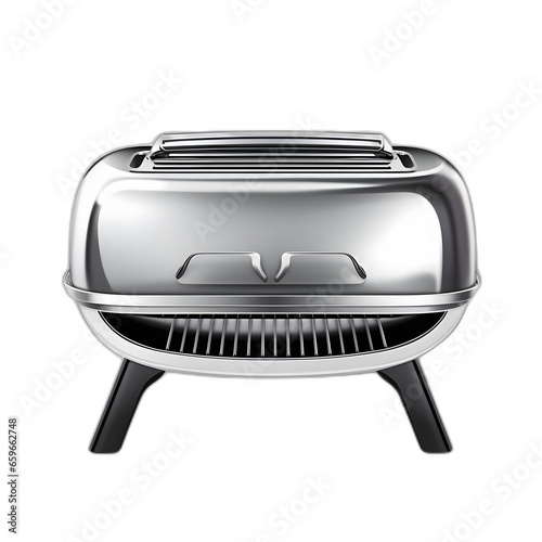 grill isolated on transparent or white background
