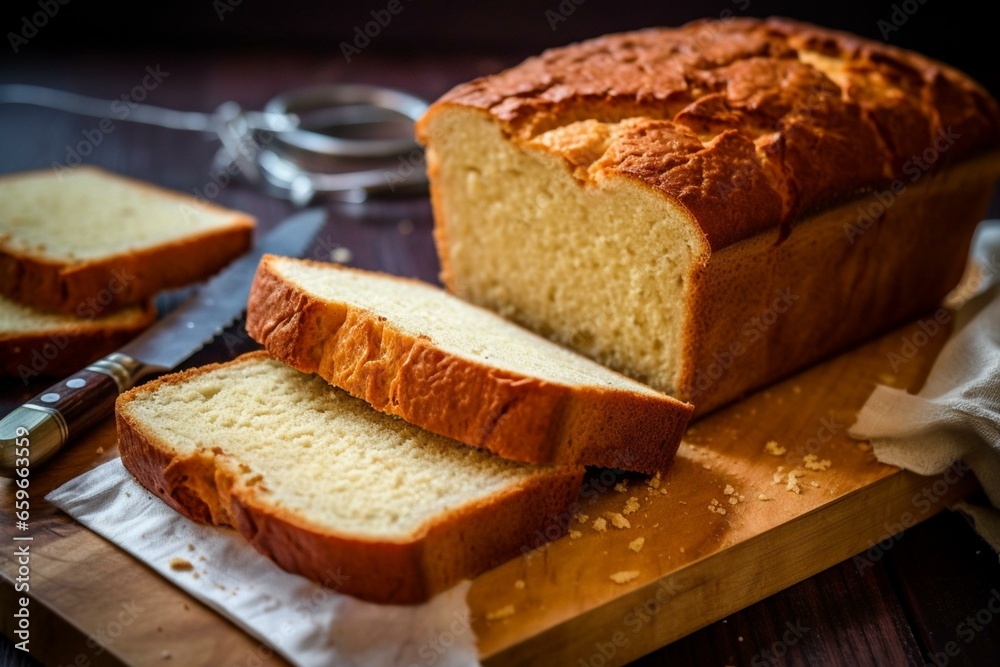 delicious low-carb bread. Generative AI