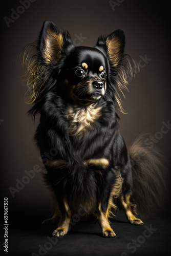 Black Chihuahua © Annika