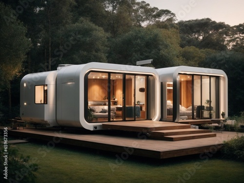Movable, self-contained living units