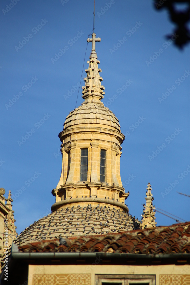 Fototapeta premium catedral de segovia