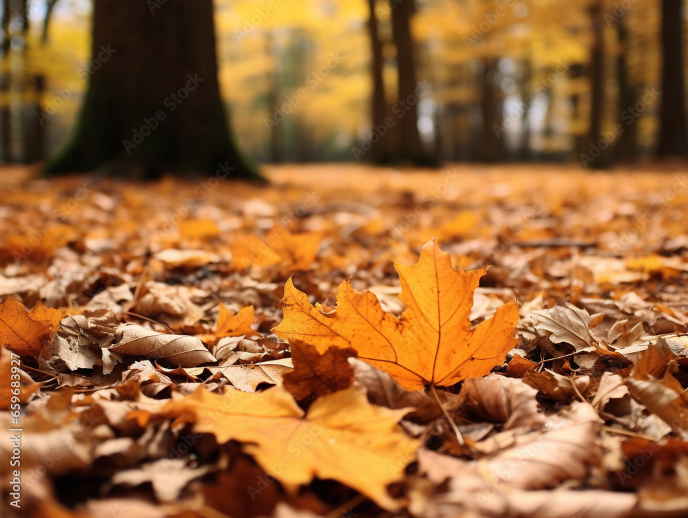 Vibrant autumn leaves scattered on the ground or trees, captured in vintage 1952 style, with subtle colors. Vibrant autumn leaves scattered on the ground or trees, captured in vintage 1952 style, with subtle colors.