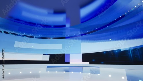 World Map background. news Studio Background for news report and breaking news on world live report