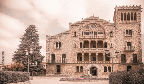 Tableau sur toile View of Sanctuary of Santo Cristo most singular monuments of capital of region A