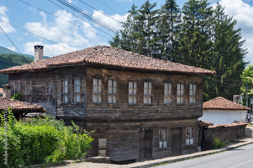 Nineteenth century houses in town of Kotel, Bulgaria Nineteenth century houses in town of Kotel, Bulgaria