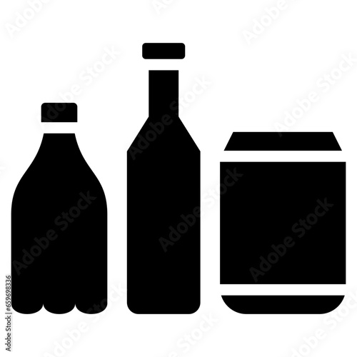 Beverage Glyph Icon