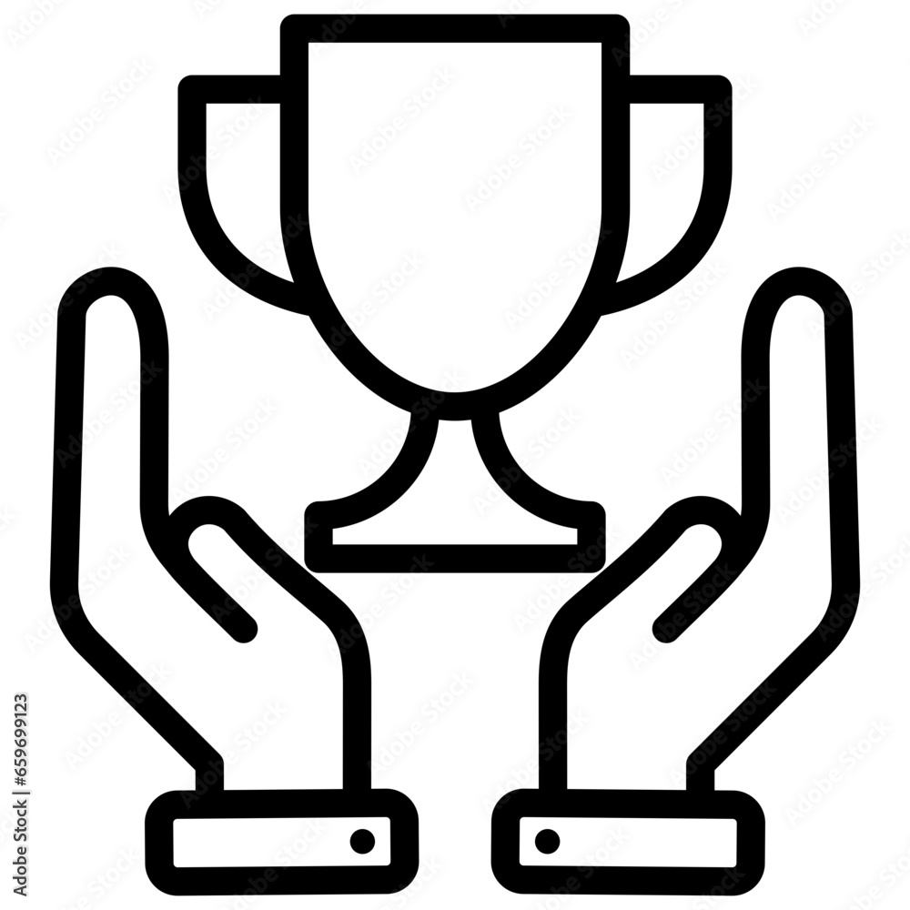 Achievement Outline Icon Achievement Outline Icon
