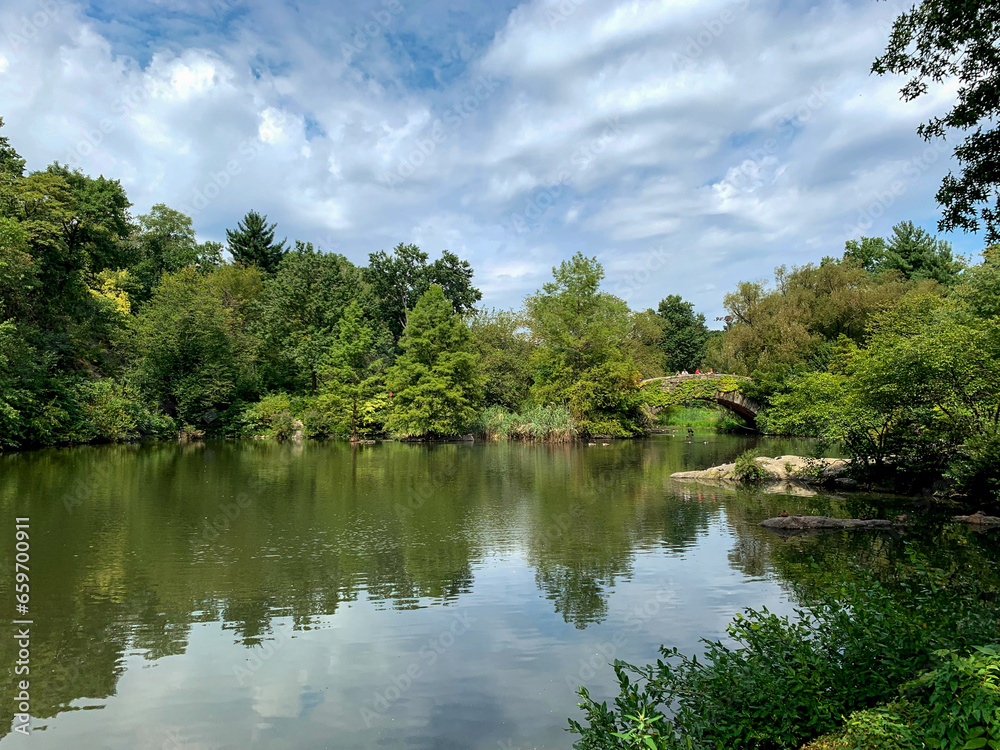 Central Park, un increíble pulmón en el centro de la ciudad.