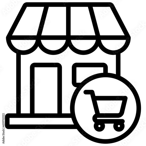 Retailer Outline Icon