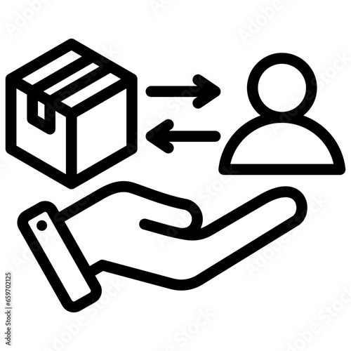 Direct Selling Outline Icon
