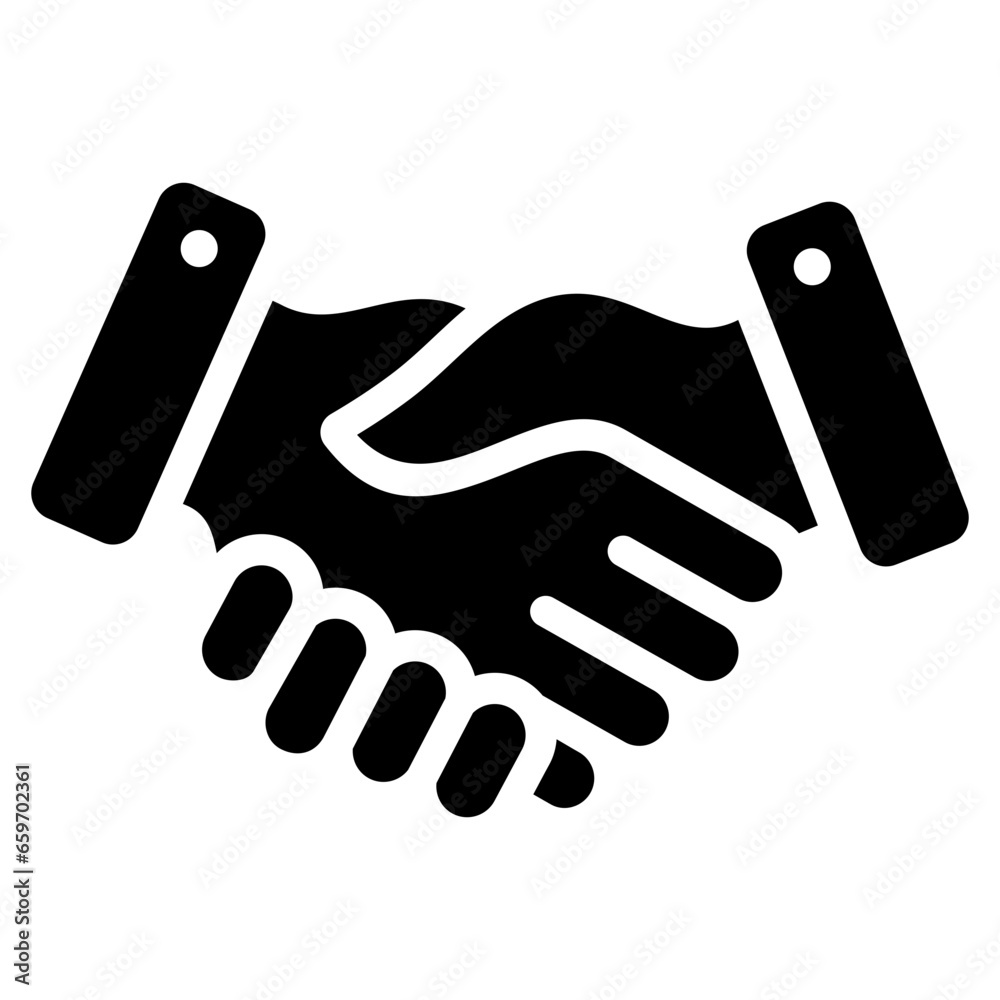 Obraz premium Relationship Glyph Icon