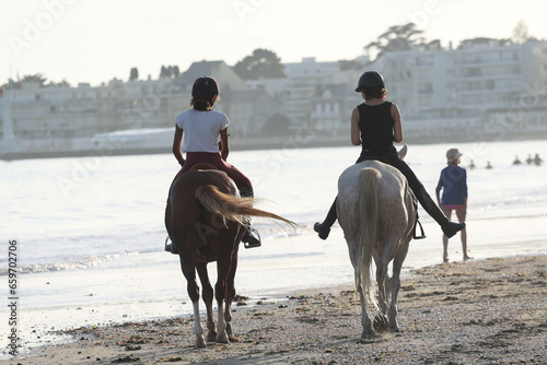 couple walking on the beach