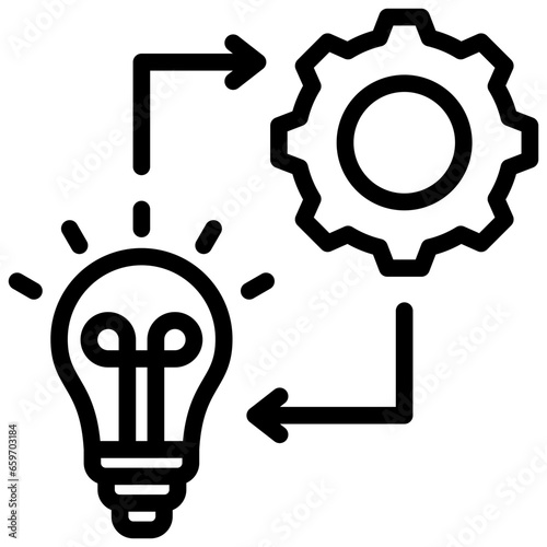 Implementation Outline Icon