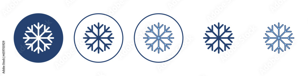 Snow icon vector. snowflake sign and symbol Snow icon vector. snowflake sign and symbol