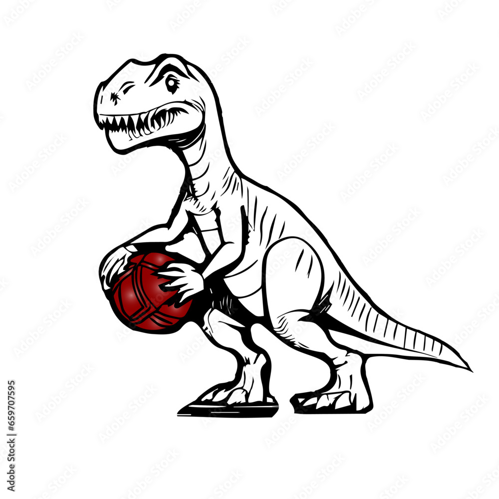 illustration of a dinosaur illustration of a dinosaur