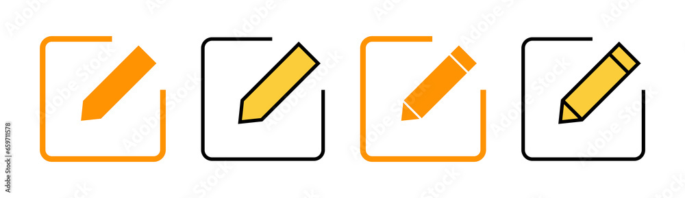 Edit icon set for web and mobile app. edit document sign and symbol. edit text icon. pencil. sign up Edit icon set for web and mobile app. edit document sign and symbol. edit text icon. pencil. sign up