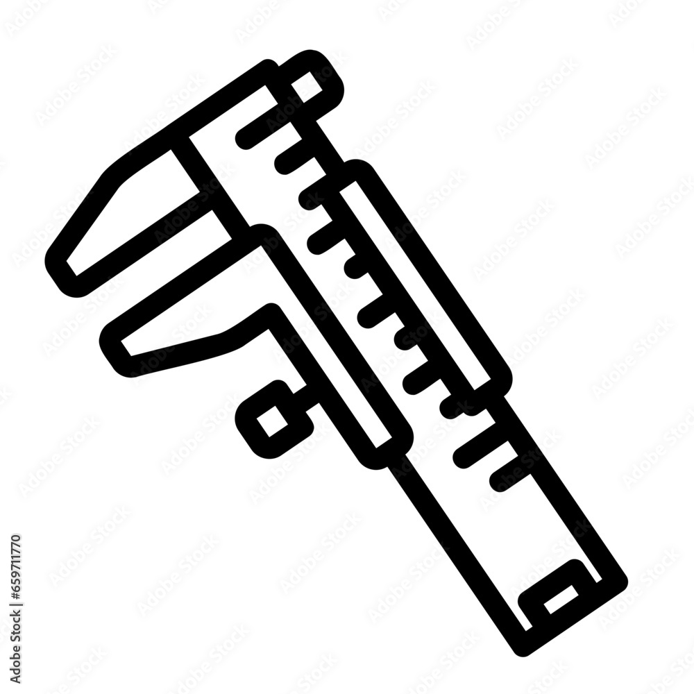 vernier caliper icon vernier caliper icon