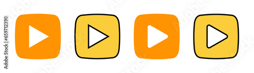 Play Icon set for web and mobile app. Play button sign and symbol Free Download Play Icon set for web and mobile app. Play button sign and symbol - GFXLoad