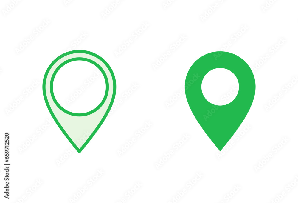 Pin icon set. Location icon vector. destination icon. map pin Pin icon set. Location icon vector. destination icon. map pin