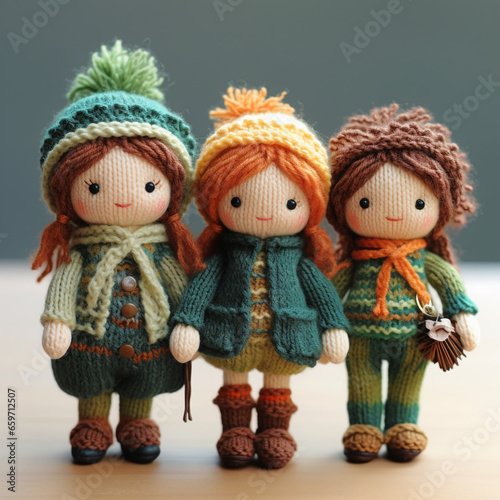 Knitting Dolls