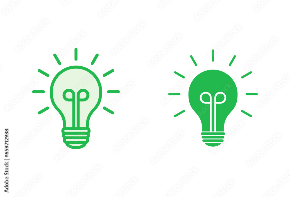 Lamp icon set. Light bulb icon vector. idea symbol. Lamp icon set. Light bulb icon vector. idea symbol.